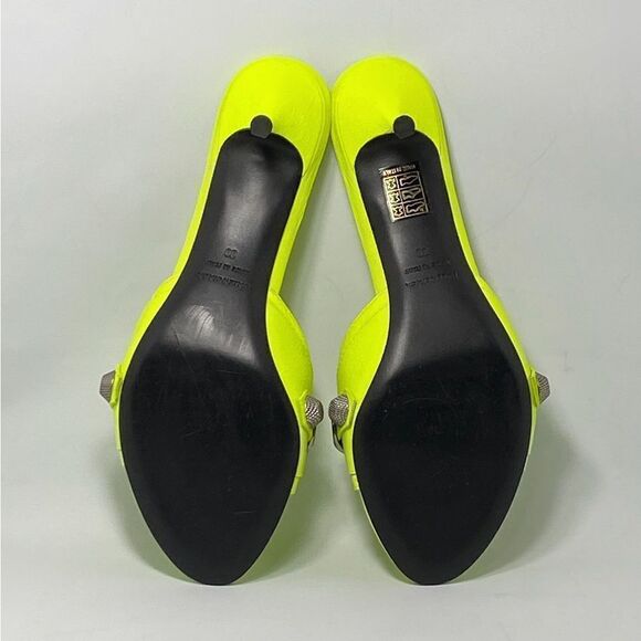 Balenciaga Women's Cagole Buckle Stud Slide Sandals size 39 - Picture 10 of 12